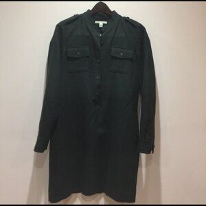 Banana republic military style mini dress